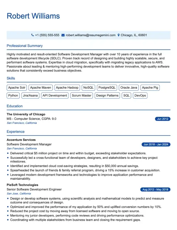Choose Your Resume Template Now